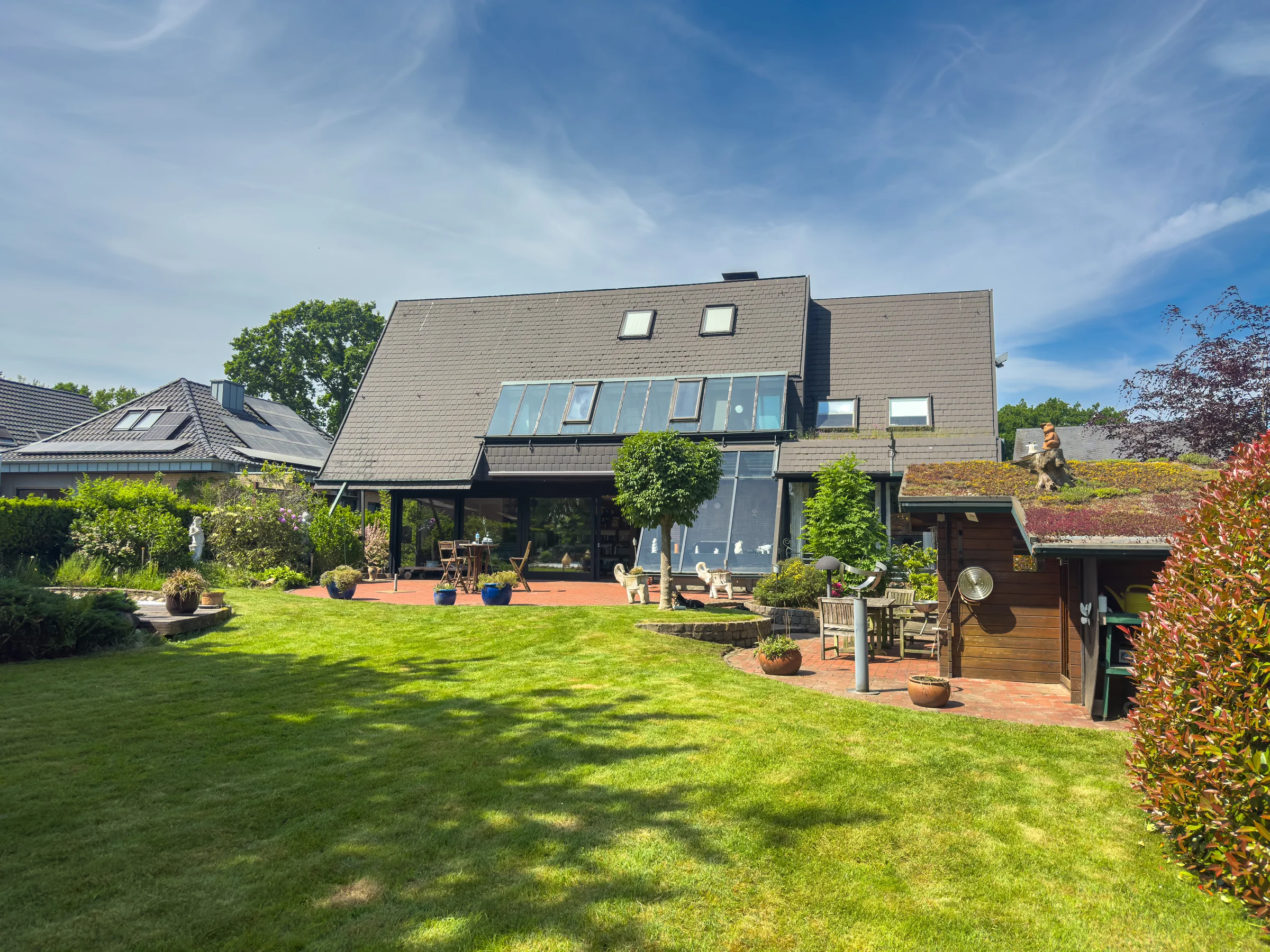 Exklusives Architektenhaus mit Gartenidylle in bester Lage von Schermbeck · Bild 8